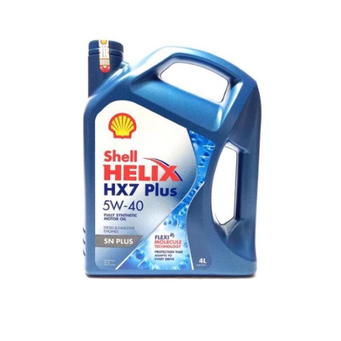 Oli Mesin Shell Helix HX7 Plus 10W-40 (4L)